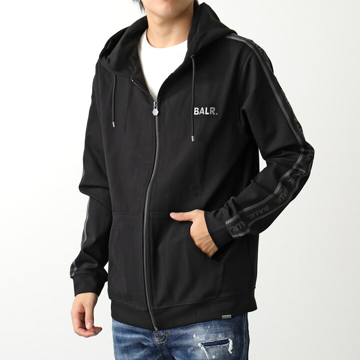 楽天市場】BALR. ボーラー パーカー Q-Tape Zip Through Hoodie B1267 