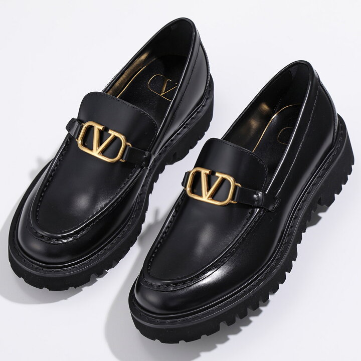 楽天市場】VALENTINO ヴァレンティノ ローファー 3W0S0EU0 BEK 