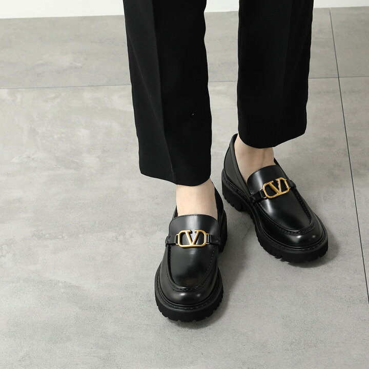 楽天市場】VALENTINO ヴァレンティノ ローファー 3W0S0EU0 BEK 