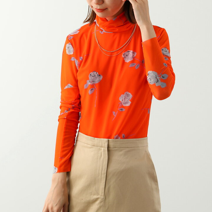 楽天市場】GANNI ガニー シアー トップス Printed Mesh Long Sleeve 