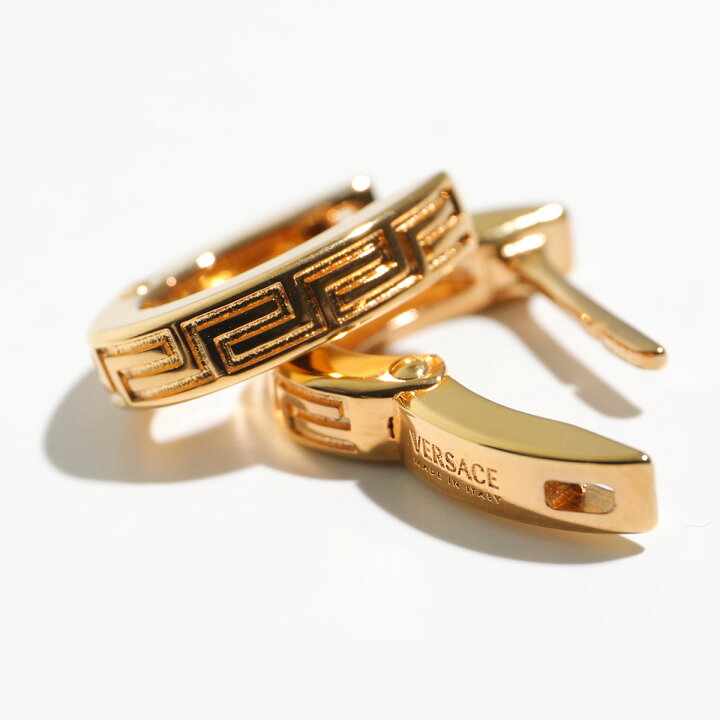楽天市場】VERSACE ヴェルサーチ フープピアス 1009583 1A00620 メンズ 