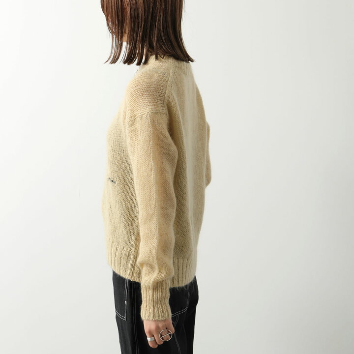 楽天市場】GANNI ガニー ニット Mohair O-neck Pullover K1918 2597 