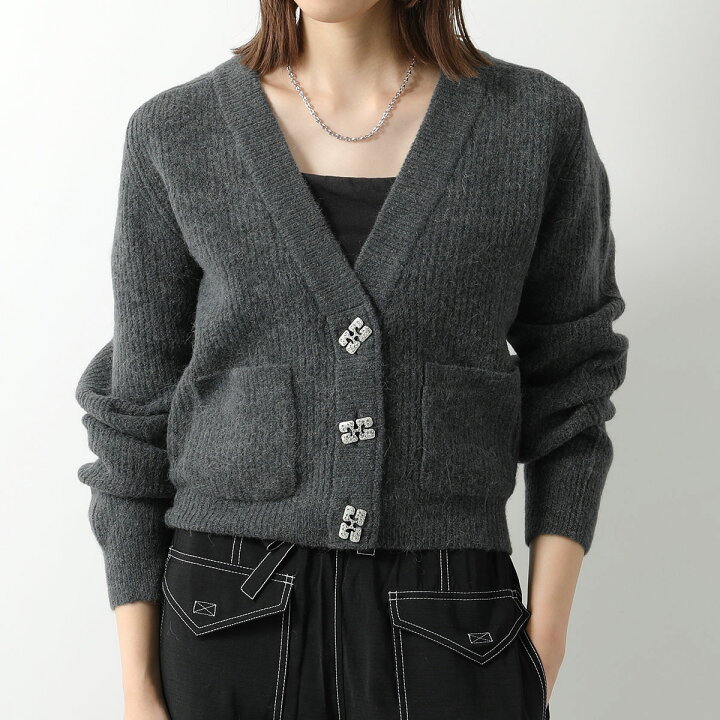 楽天市場】GANNI ガニー カーディガン Soft Wool Cardigan Solid K1923  