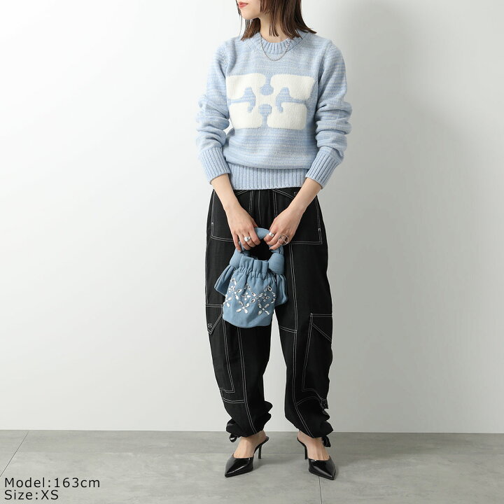 楽天市場】GANNI ガニー ニット Graphic O-neck Pullover Butterfly 