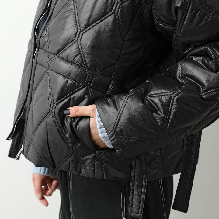 楽天市場】GANNI ガニー キルティングジャケット Shiny Quilt Jacket  