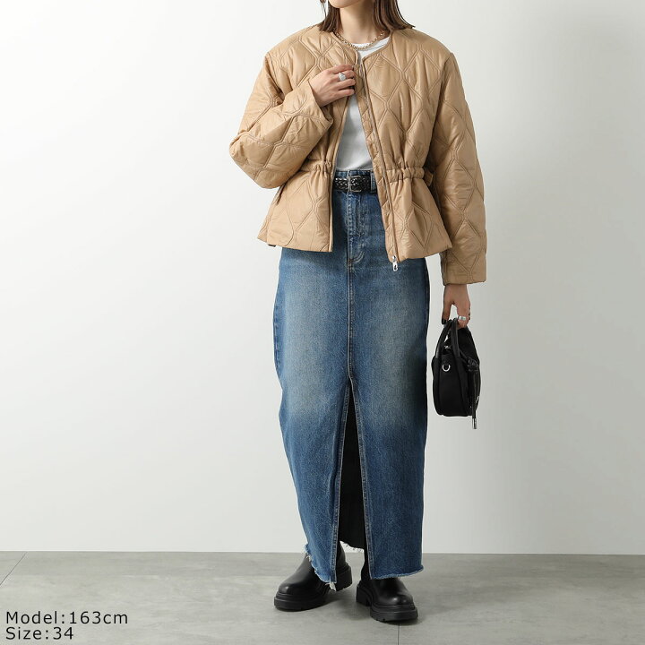 楽天市場】GANNI ガニー キルティングジャケット Shiny Quilt Jacket 