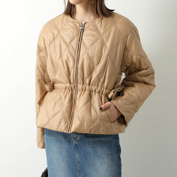 楽天市場】GANNI ガニー キルティングジャケット Shiny Quilt Jacket 