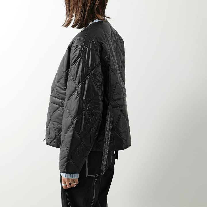 楽天市場】GANNI ガニー キルティングジャケット Shiny Quilt Jacket 