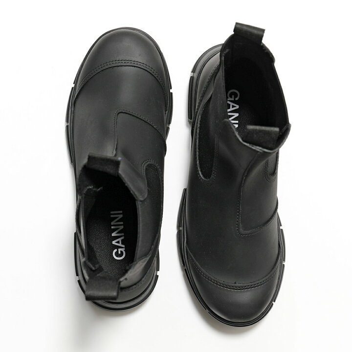 楽天市場】GANNI ガニー ショートブーツ Recycled Rubber City Boot 