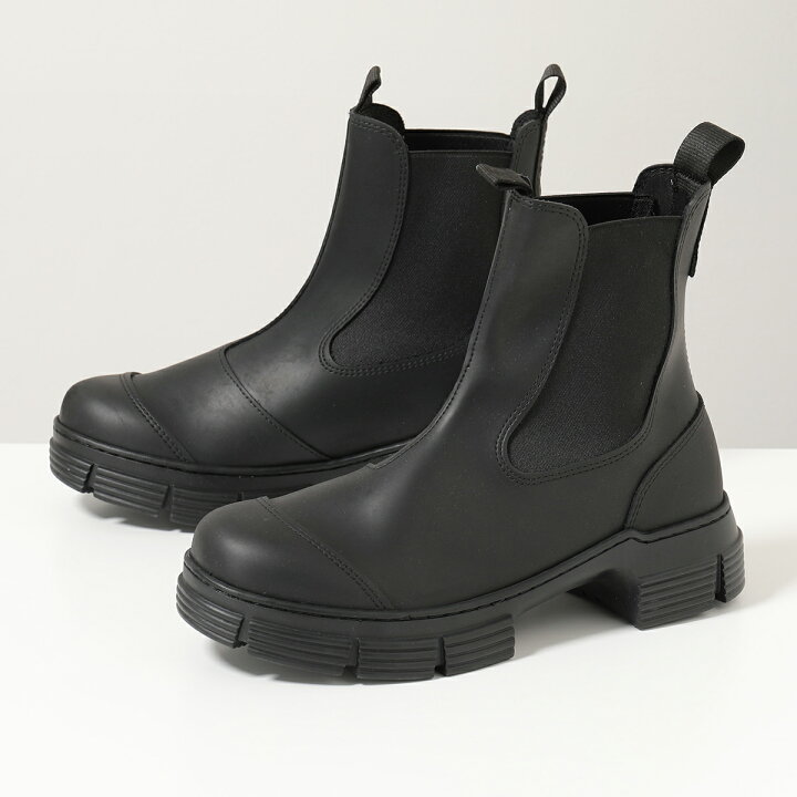 楽天市場】 GANNI ガニー ショートブーツ Recycled Rubber City Boot  