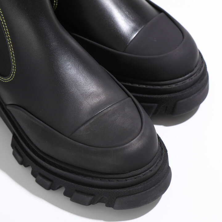 楽天市場】GANNI ガニー ショートブーツ Mid Chelsea Boot Yellow 