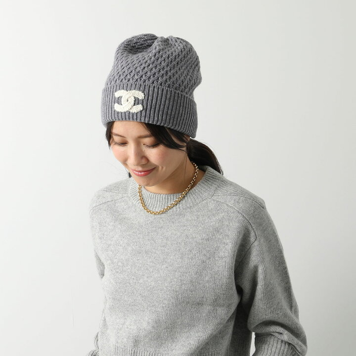 楽天市場】CHANEL シャネル ニット帽 AA9338 B13721 レディース  