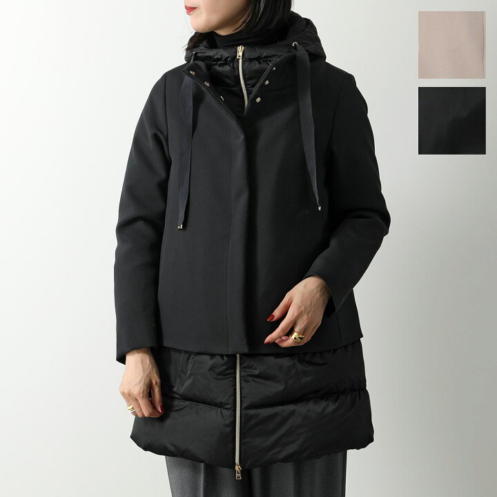 楽天市場】HERNO ヘルノ ダウンコート NEW CITY GLAM PI001821D 12549 