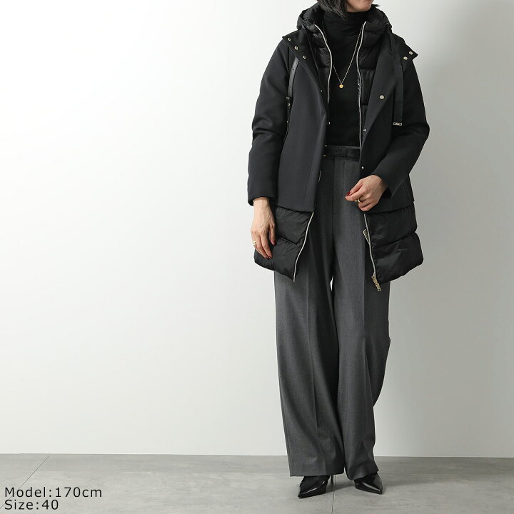 楽天市場】HERNO ヘルノ ダウンコート NEW CITY GLAM PI001821D 12549 