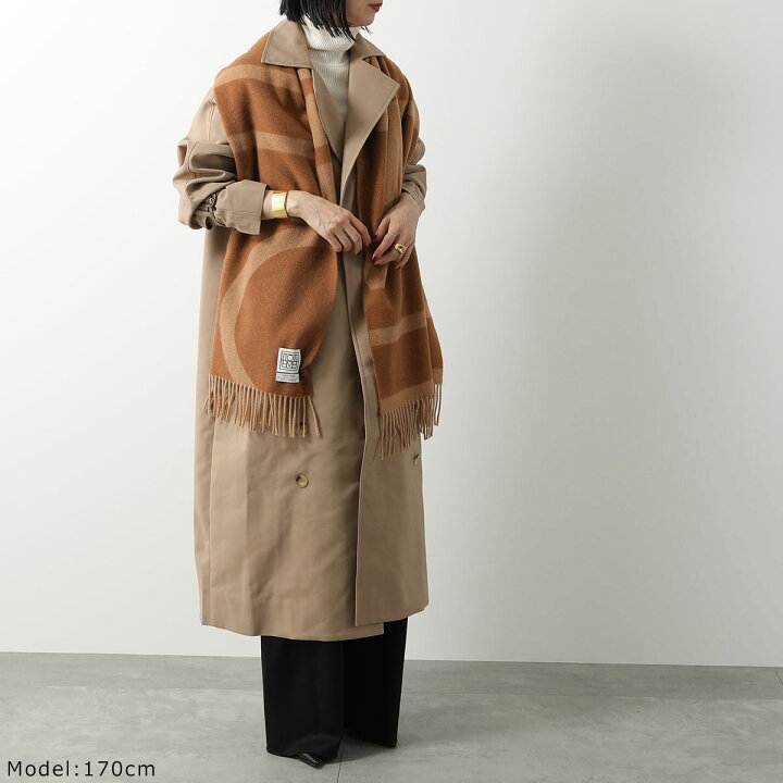 楽天市場】Toteme トーテム マフラー MONOGRAM JACQUARD WOOL SCARF 