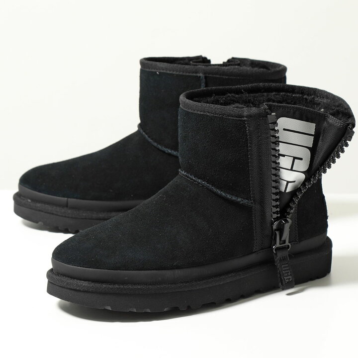 楽天市場】UGG アグ ムートンブーツ Classic Mini Zipper Tape Logo 