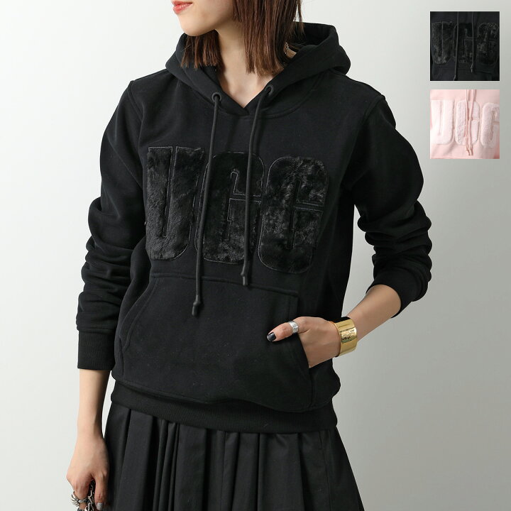 楽天市場】UGG アグ パーカー Rey Fuzzy Logo Hoodie レイ ファジー 