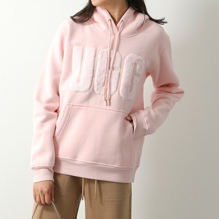 楽天市場】UGG アグ パーカー Rey Fuzzy Logo Hoodie レイ ファジー 