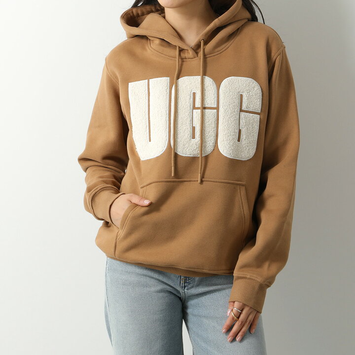 楽天市場】UGG アグ パーカー Rey UGGfluff Logo Hoodie レイ UGG 