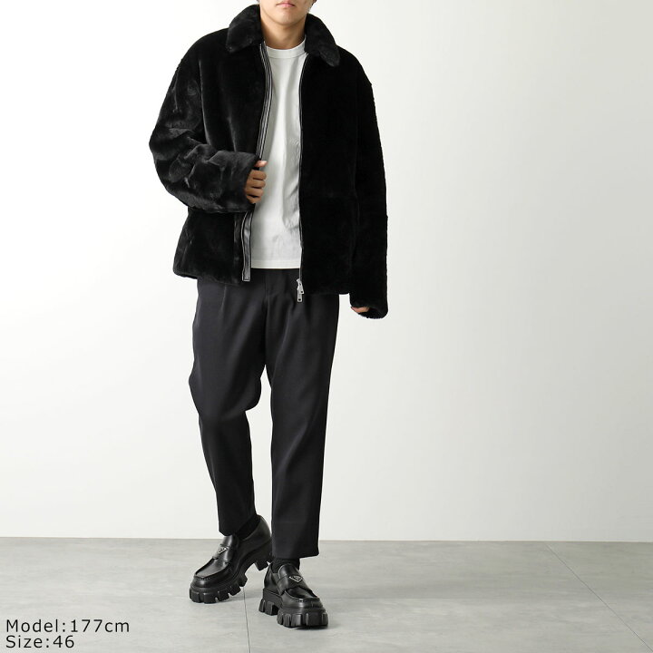 楽天市場】PRADA プラダ ファージャケット MONTONE UPS611 13C5 メンズ 