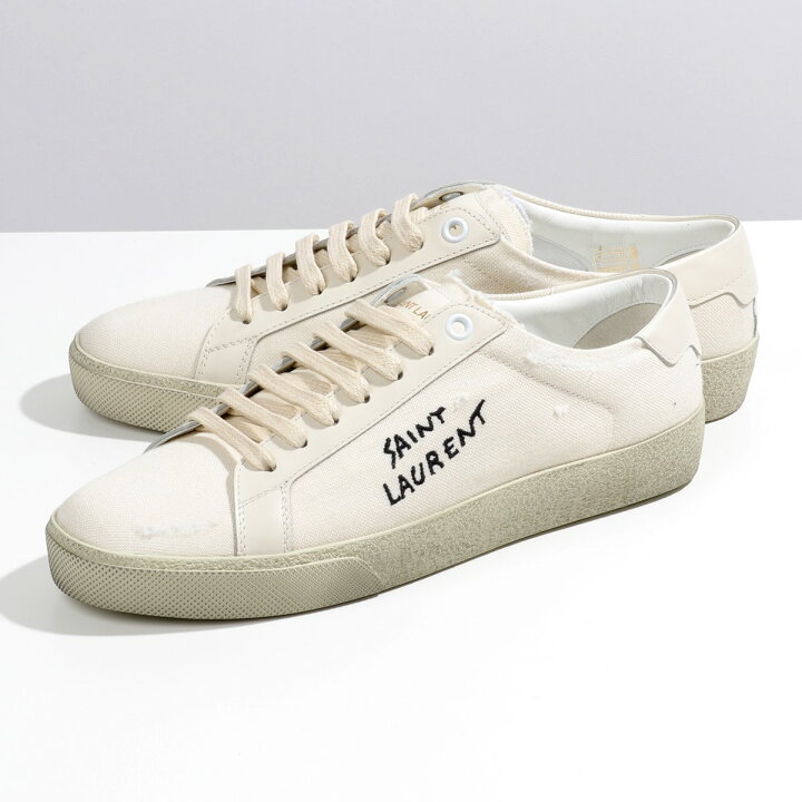 楽天市場】 SAINT LAURENT サンローラン 610648 GUP10 キャンバス ロゴ 