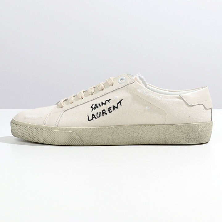 楽天市場】 SAINT LAURENT サンローラン 610648 GUP10 キャンバス ロゴ 