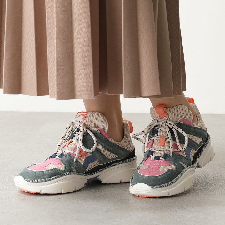 楽天市場 Isabel Marant イザベルマラン pbk0052 P027s Kindsay リンゼイ スウェードレザー メッシュ ローカット スニーカー 靴 30gb レディース インポートセレクト Musee