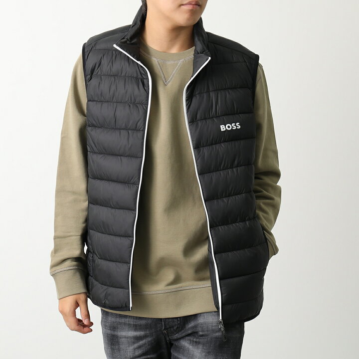 楽天市場】HUGO BOSS ヒューゴボス パファー ベスト GREEN GOLF  