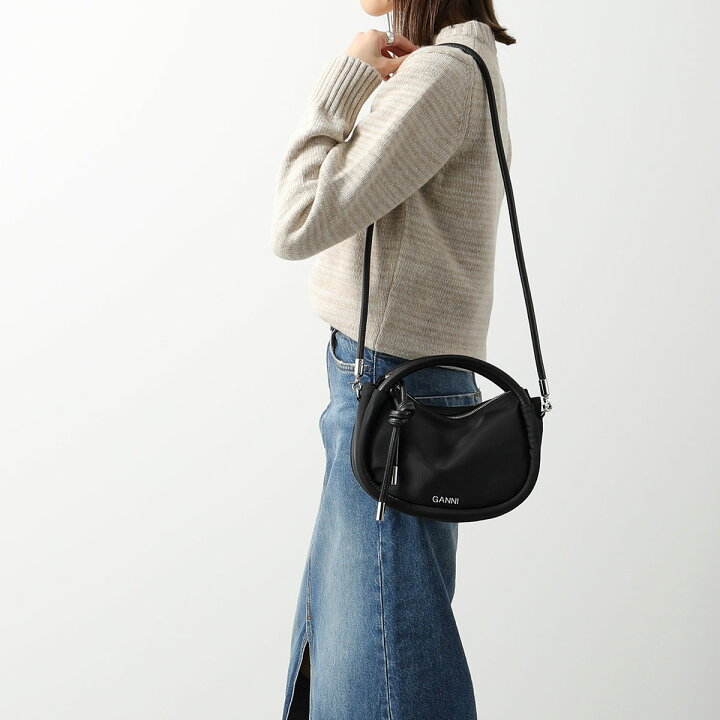 楽天市場】GANNI ガニー ハンドバッグ Knot Mini Bag A4480 A5176 5719  