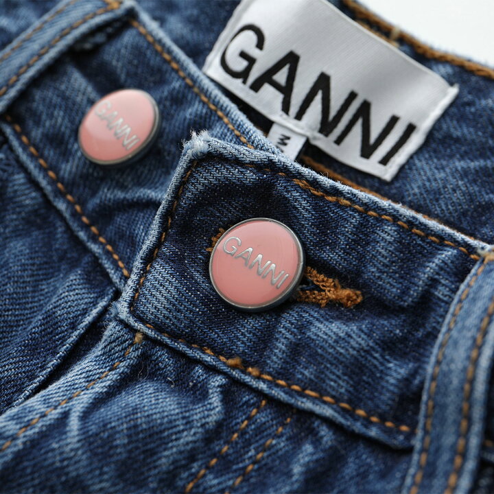 楽天市場】GANNI ガニー ジーンズ Rigid Denim Figni フィニ J1147 