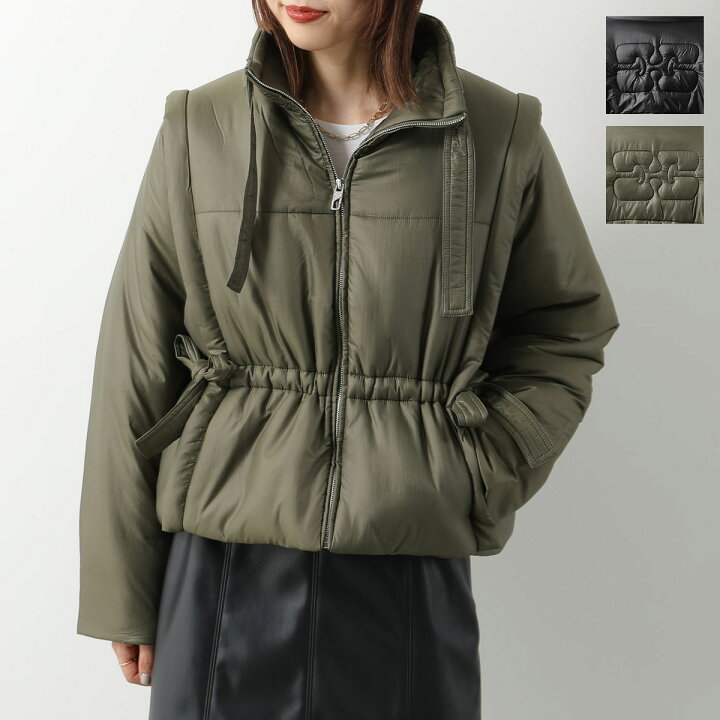 楽天市場】GANNI ガニー 中綿ジャケット Shiny Quilt Vest Jacket 