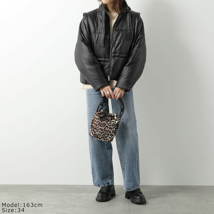 楽天市場】GANNI ガニー 中綿ジャケット Shiny Quilt Vest Jacket 