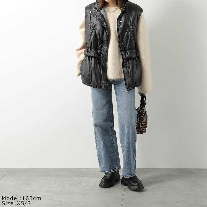 楽天市場】GANNI ガニー 中綿ベスト Shiny Quilt Vest F8386 6632 