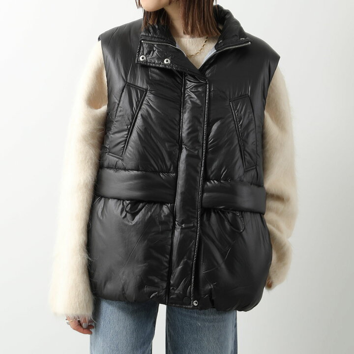 楽天市場】GANNI ガニー 中綿ベスト Shiny Quilt Vest F8386 6632 