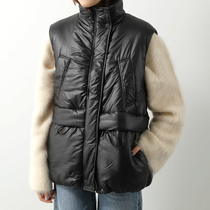 楽天市場】GANNI ガニー 中綿ベスト Shiny Quilt Vest F8386 6632 