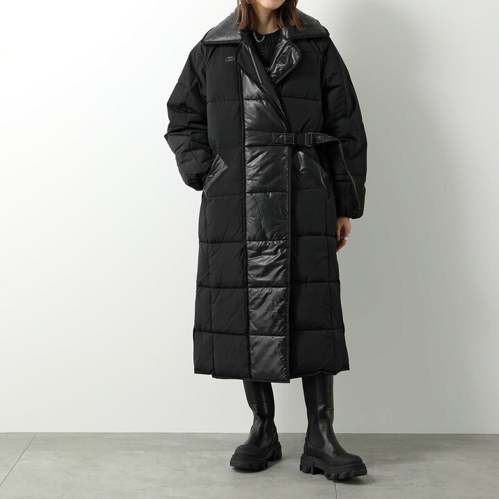 楽天市場】GANNI ガニー パファーコート Mix Puffer Oversized Coat 