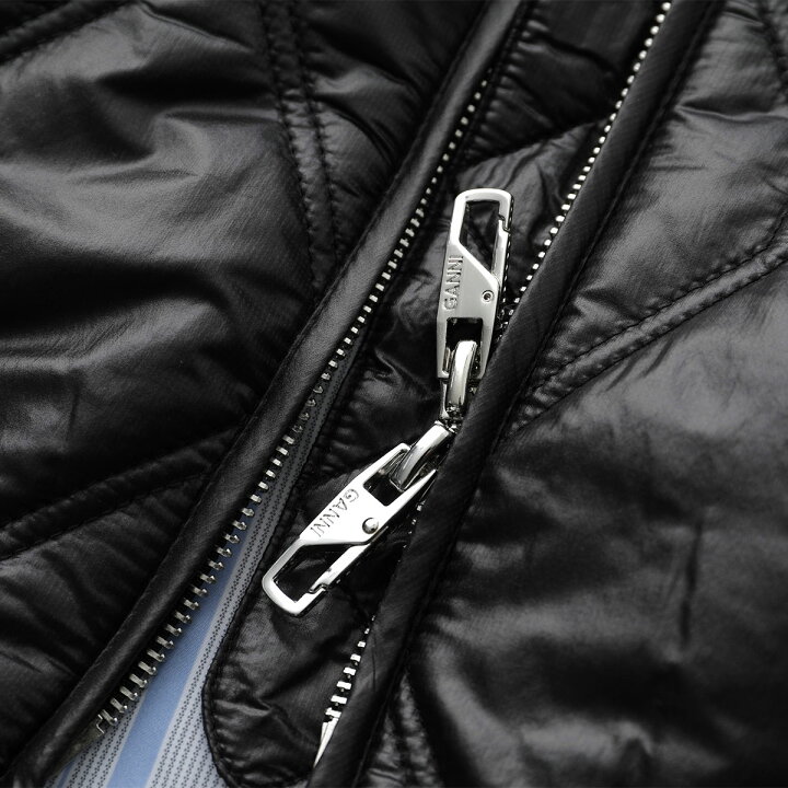 楽天市場】GANNI ガニー キルティングコート Shiny Quilt Long Coat 