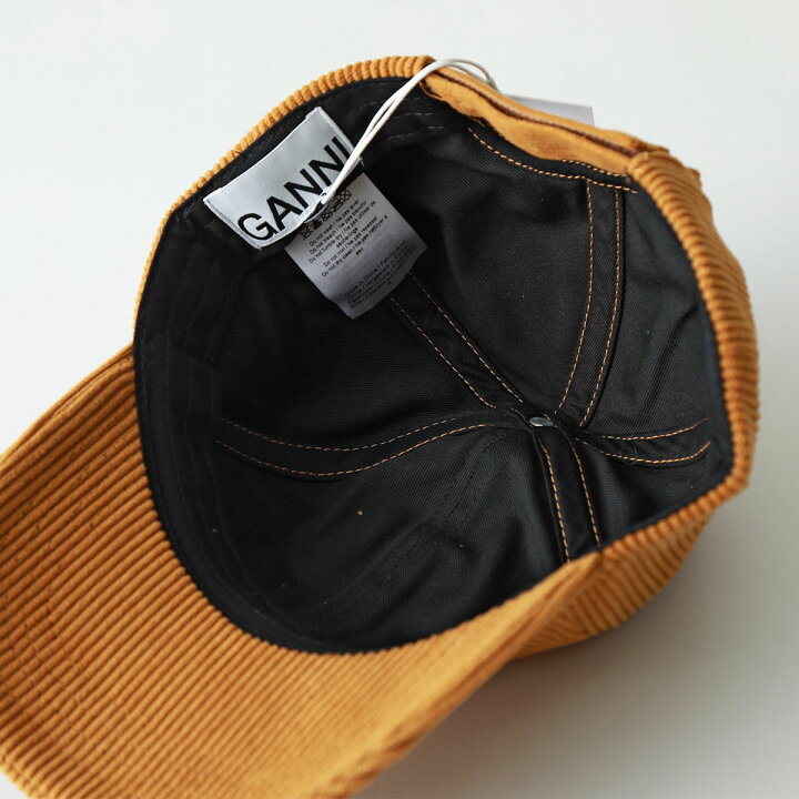 楽天市場】GANNI ガニー ベースボールキャップ Corduroy Cap Hat 