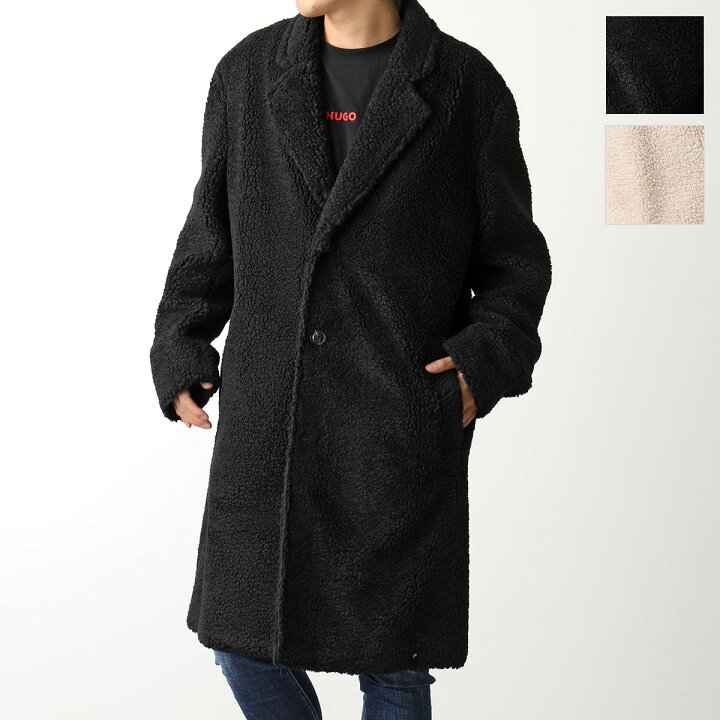 楽天市場】HUGO BOSS ヒューゴボス ボアコート 50499100 10220298  