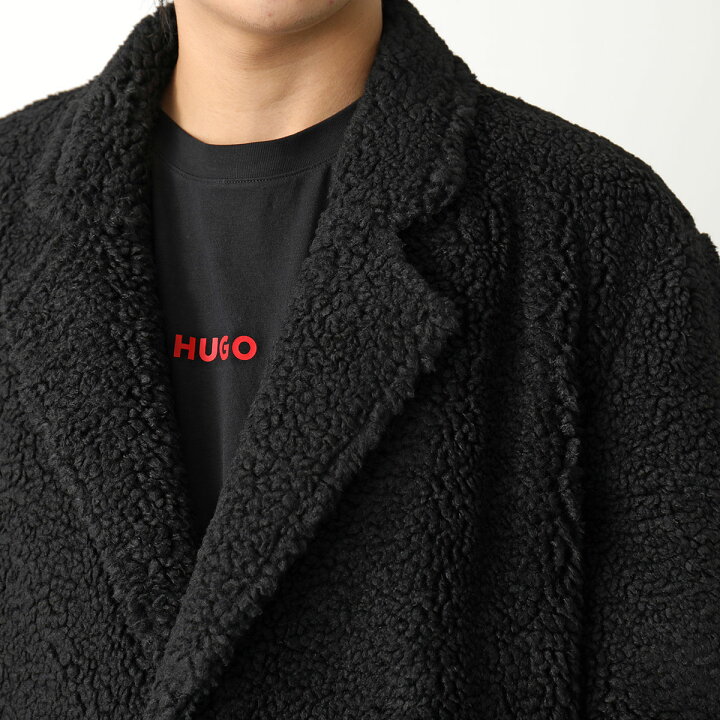 楽天市場】HUGO BOSS ヒューゴボス ボアコート 50499100 10220298 