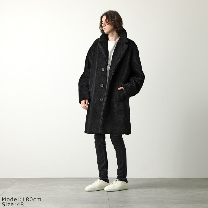 楽天市場】HERNO ヘルノ ボアコート CA000162U 12536 メンズ 