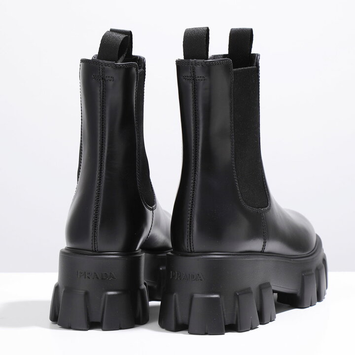 楽天市場】PRADA プラダ サイドゴアブーツ モノリス 1T256N B4L 