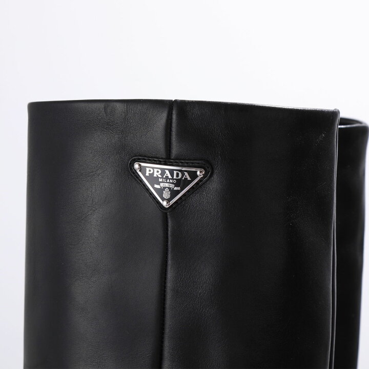 楽天市場】【4/15限定ポイント3倍】PRADA プラダ ロングブーツ 1W233N  