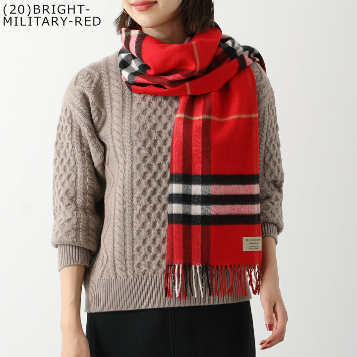 楽天市場】BURBERRY バーバリー マフラー チェック カシミアスカーフ  