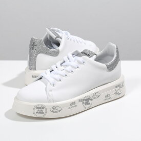 PREMIATA WHITE プレミアータ ホワイト スニーカー BELLE 4903 レディース ローカット レザー ラメ グリッター シューズ 靴 ホワイト【cp_ten】【po_fifth】