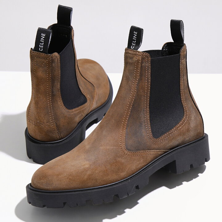 楽天市場】CELINE セリーヌ ショートブーツ CHELSEA BOOT 15 34432 