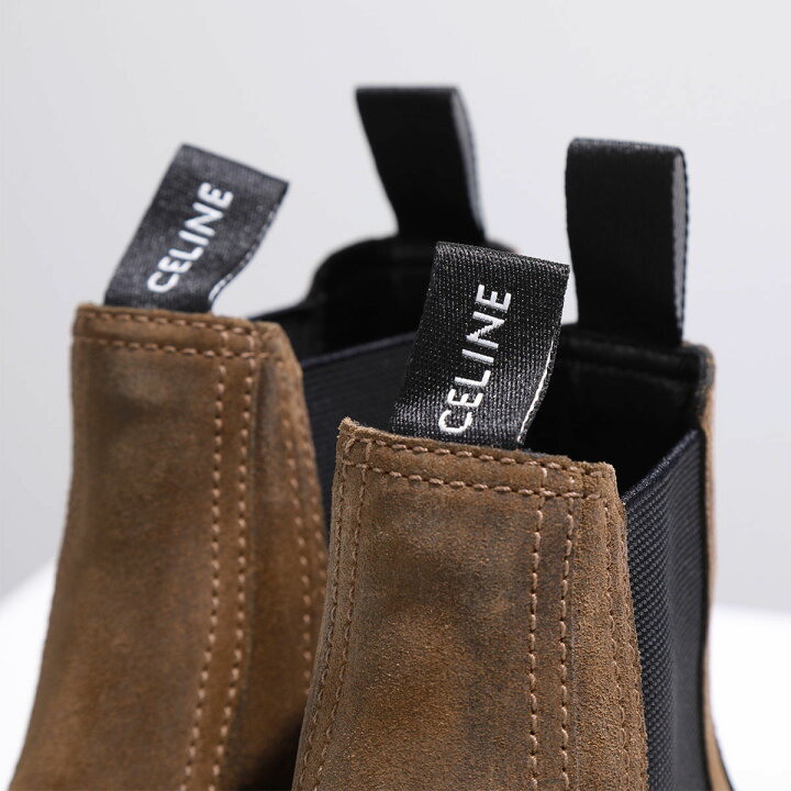 楽天市場】CELINE セリーヌ ショートブーツ CHELSEA BOOT 15 34432 