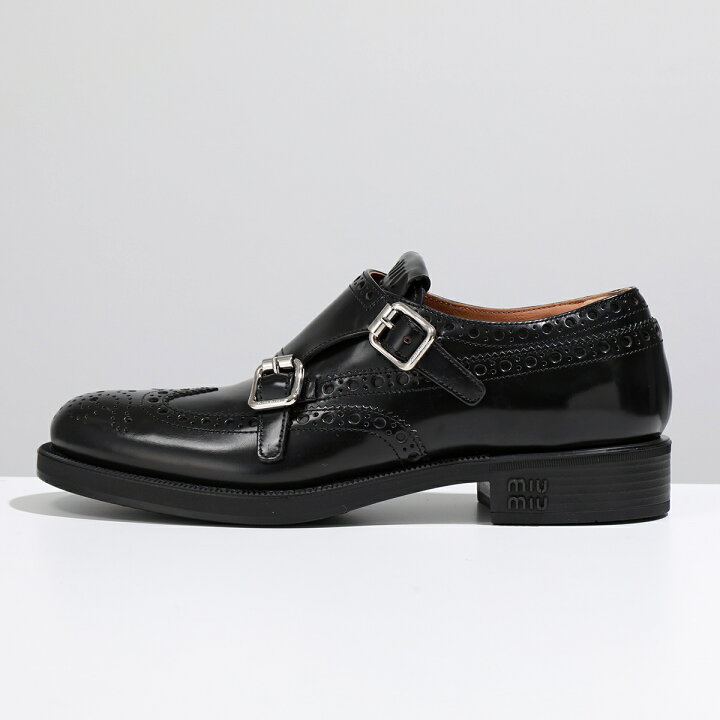 楽天市場】Churchs×Miu Miu チャーチ ミュウミュウ レザーシューズ 