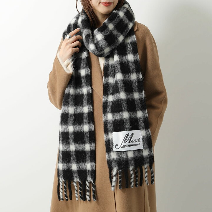 楽天市場】MARNI マルニ マフラー SCMC0105Q0 UAW019 レディース  