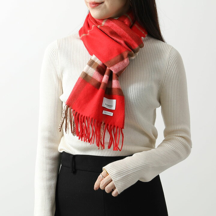 楽天市場】BURBERRY バーバリー マフラー GIANT CHECK CASHMERE SCARF 